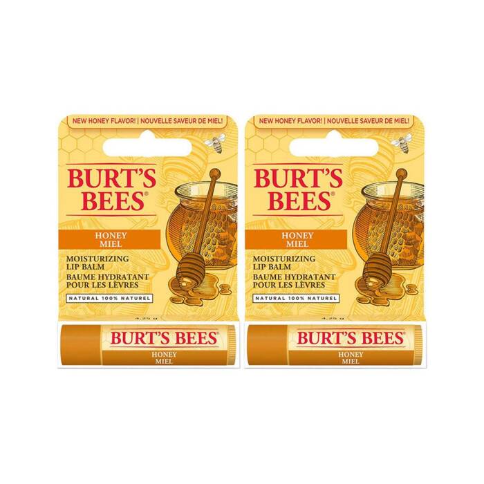 Burt's Bees Lip Balm Honey Bal Özlü Dudak Bakım Kremi 4,25 gr x2 Adet - 1