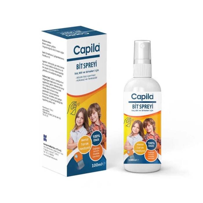 Capila Bit Spreyi 100 ml - Metal Tarak Hediyeli - 1