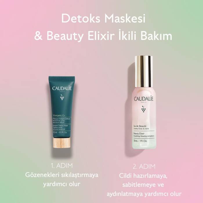 Caudalie Arındırıcı ve Işıltı Verici İkili Set - 2