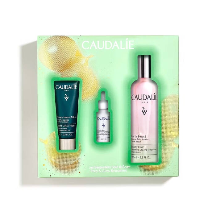 Caudalie Beauty Elixir Arındırıcı ve Işıltı Verici Üçlü Set - 1