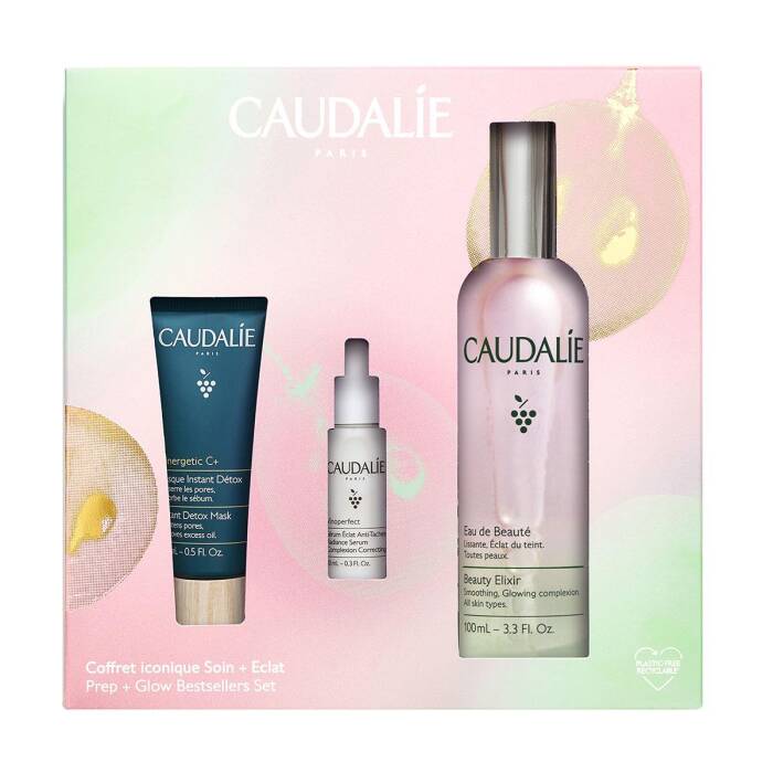 Caudalie Beauty Elixir Arındırıcı ve Işıltı Verici Üçlü Set - 1