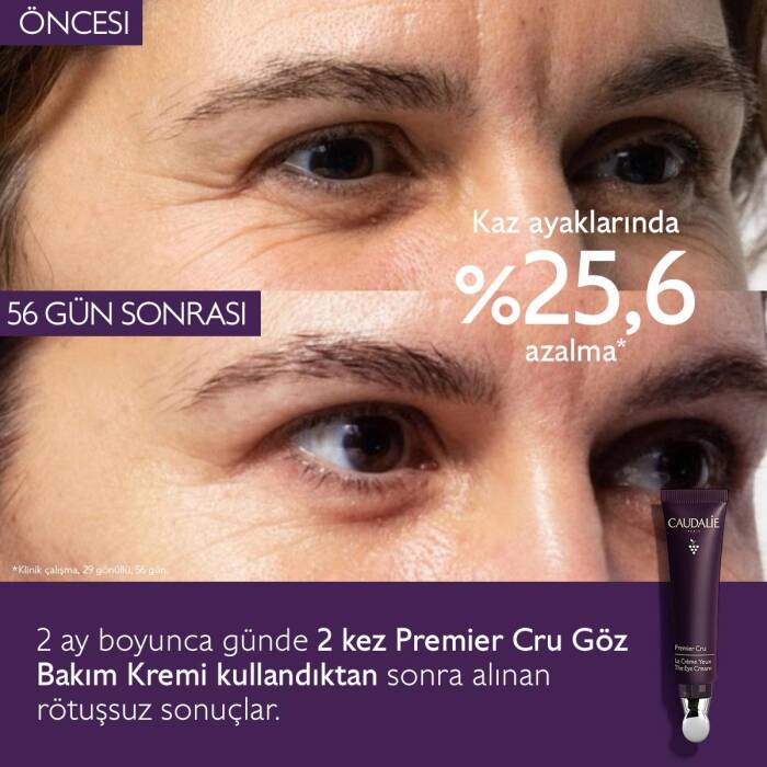 Caudalie Premier Cru Kapsamlı Yaşlanma Karşıtı Göz Bakım Kremi 15 ml - 2