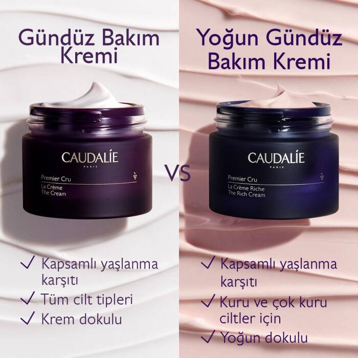 Caudalie Premier Cru Kapsamlı Yaşlanma Karşıtı Yoğun Bakım Kremi 50 ml - 5