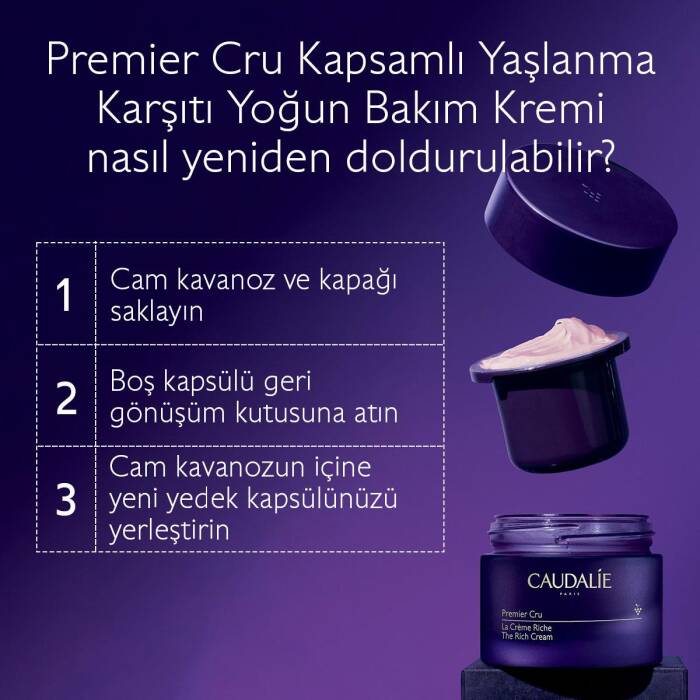 Caudalie Premier Cru Yaşlanma Karşıtı Bakım Seti - 6