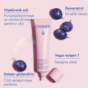 Caudalie Resveratrol-Lift Sıkılaştırıcı Etkili Hafif Dokulu Kaşmir Gündüz Bakım Kremi 40 ml - 6