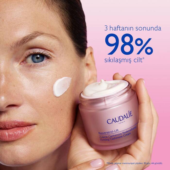 Caudalie Resveratrol-Lift Sıkılaştırıcı Kaşmir Gündüz Bakım Kremi 50 ml - 3