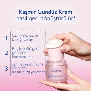 Caudalie Resveratrol-Lift Sıkılaştırıcı Kaşmir Gündüz Bakım Kremi - Yedek Kapsül 50 ml - 8