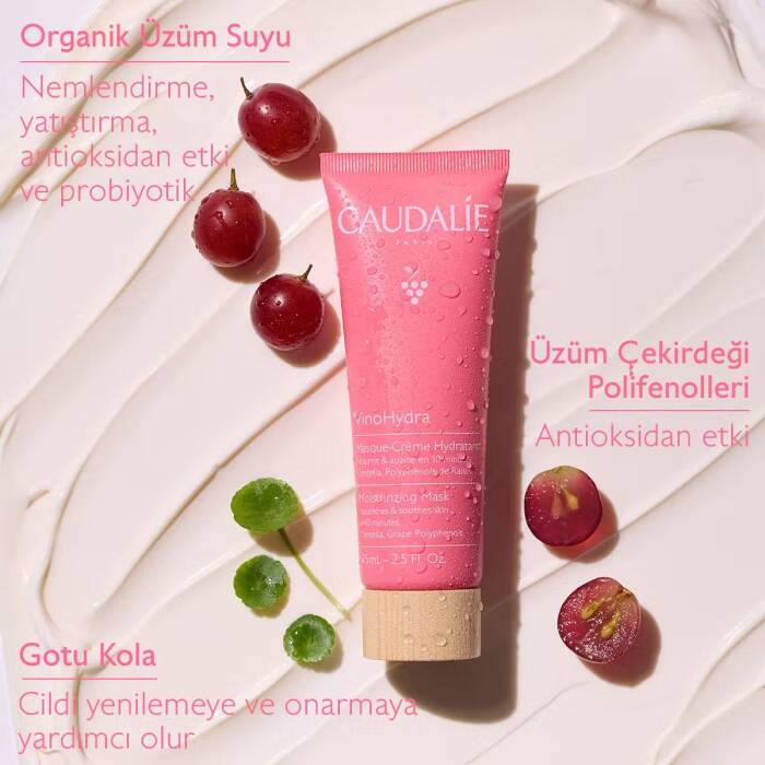 Caudalie VinoHydra Nem Maskesi 75 ml - 3