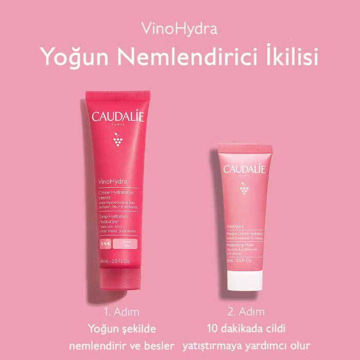 Caudalie VinoHydra Nemlendirici Etkili Set - 2