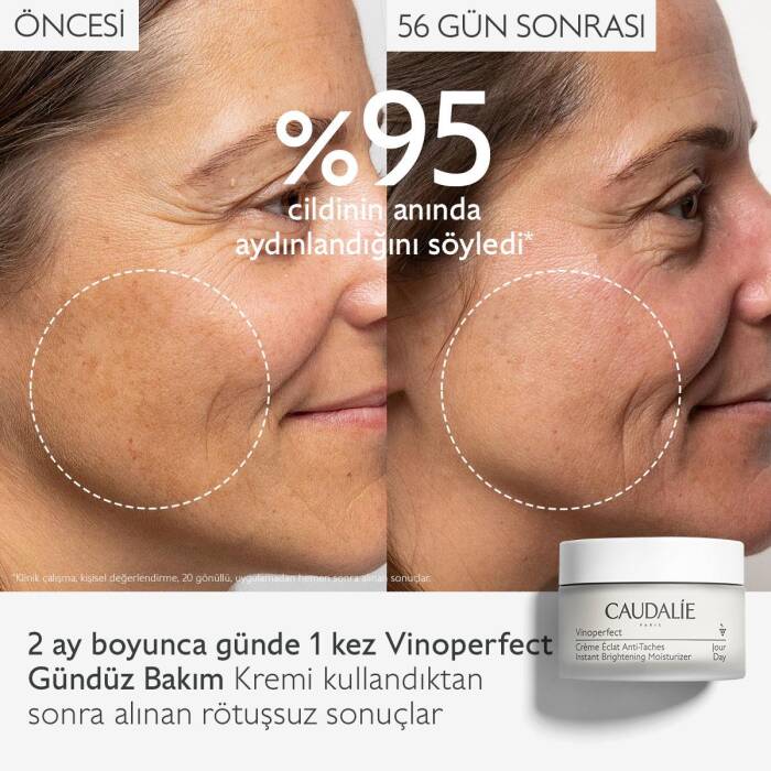 Caudalie Vinoperfect Anında Işıltı Veren Gündüz Bakım Kremi 50 ml - 2