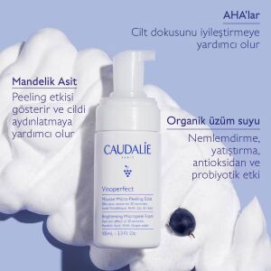 Caudalie Vinoperfect Işıltı Verici Mikro Peeling Temizleme Köpüğü 100 ml - 3