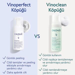 Caudalie Vinoperfect Işıltı Verici Mikro Peeling Temizleme Köpüğü 100 ml - 4