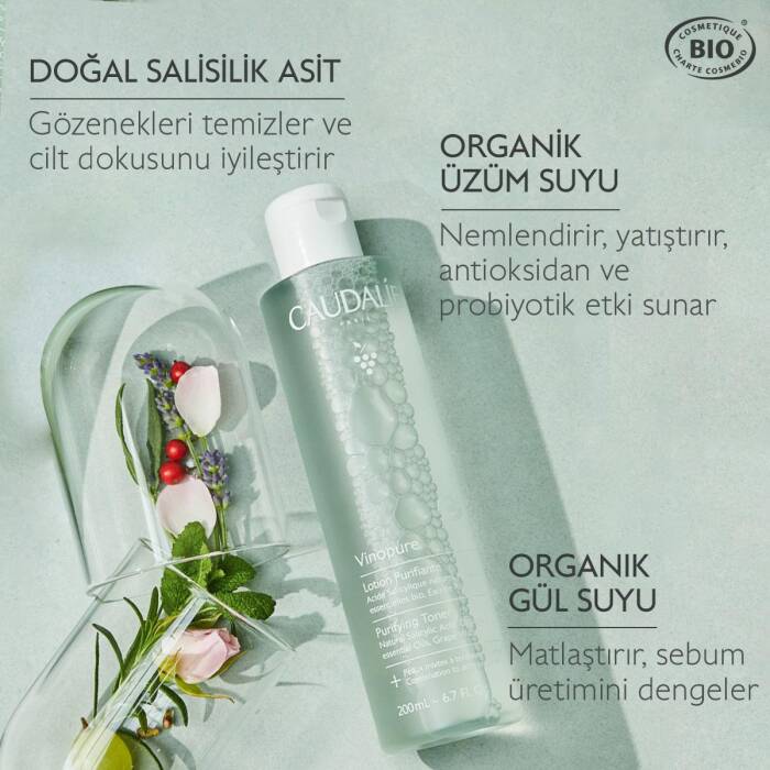 Caudalie Vinopure Akne Karşıtı Arındırıcı Tonik 200 ml - 4