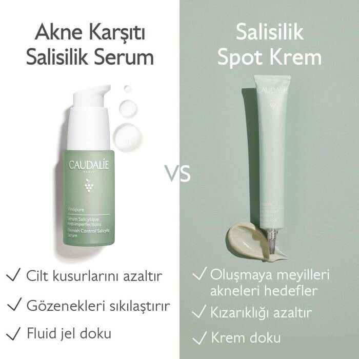 Caudalie Vinopure Akne Karşıtı Salisilik Spot Krem 15 ml - 3