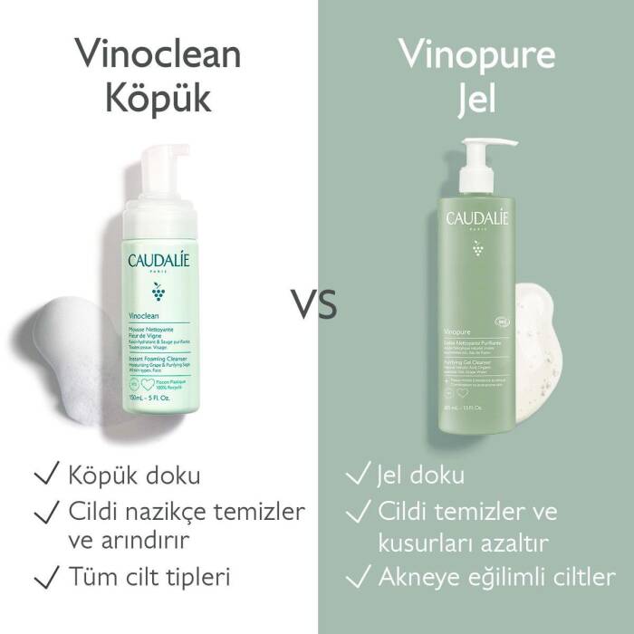 Caudalie Vinopure Arındırıcı Temizleme Jeli 385 ml - 7