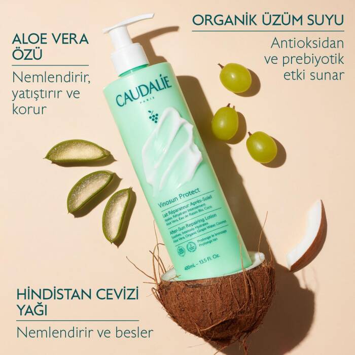 Caudalie Vinosun Protect Güneş Sonrası Onarıcı Bakım Losyonu 400 ml - 4