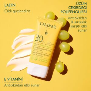 Caudalie Vinosun Protect Yüksek Koruma Sağlayan Güneş Koruyucu Krem SPF30 50 ml - 4