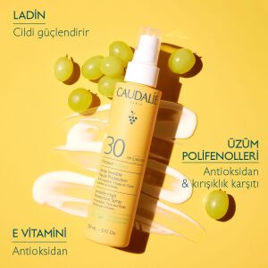 Caudalie Vinosun Protect Yüksek Koruma Sağlayan Güneş Spreyi SPF30 150 ml - 4