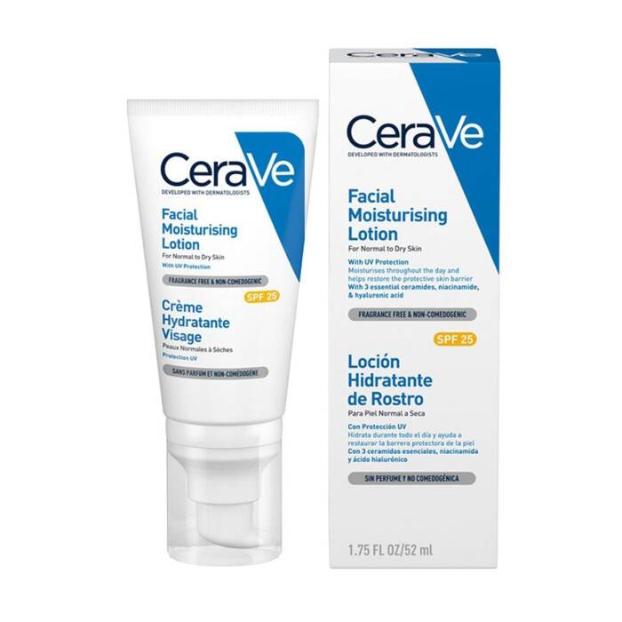 CeraVe Nemlendirici Yüz Losyonu SPF25 52 ml - 1