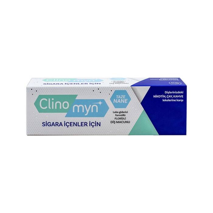 Clinomyn Sigara İçenler İçin Diş Macunu 75 ml - 1