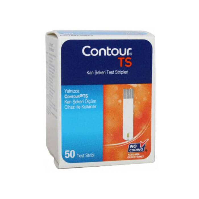 Contour TS Test Strips 50'li Şeker Ölçüm Çubuğu - 1