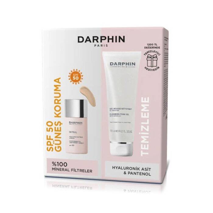 Darphin Intral Güneş Koruma ve Temizleme Seti - 1