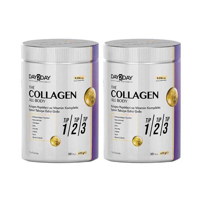 Day2Day The Collagen All Body Toz 300 gr x 2 Adet - 1