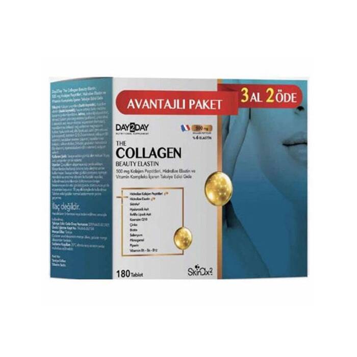 Day2Day The Collagen Beauty Elastin 500 mg 180 Tablet - 1