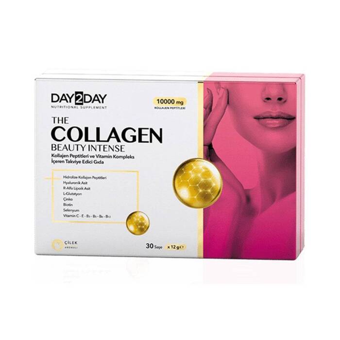 Day2Day The Collagen Beauty Intense Çilek Aromalı 30 Saşe - 1