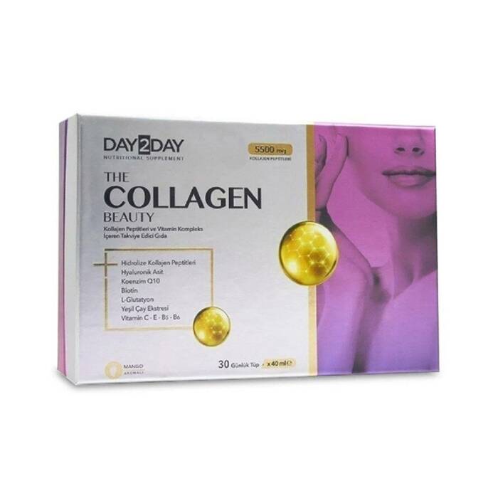 Day2Day The Collagen Beauty Intense Mango Aromalı 30 Tüp x 40 ml - 1