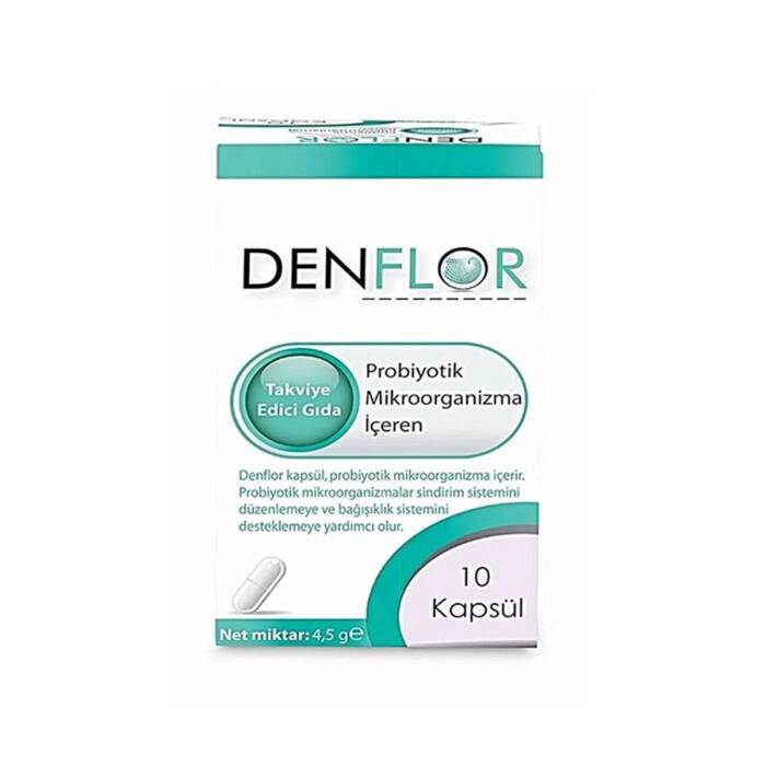 Denflor Probiyotik 10 Kapsül - 1