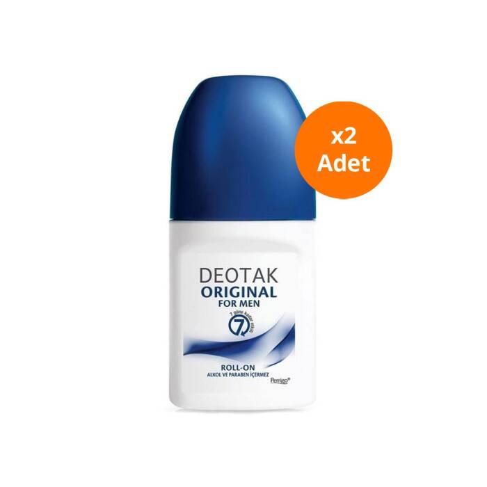 Deotak Original for Men Roll-on Deodorant 35 ml x 2 Adet - 1