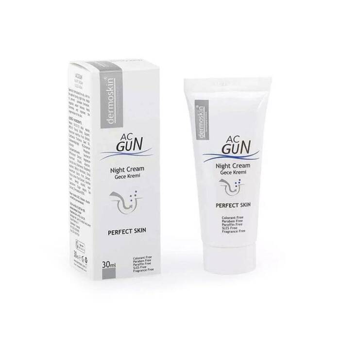 Dermoskin AcGun Gece Bakım Kremi 30 ml - 1