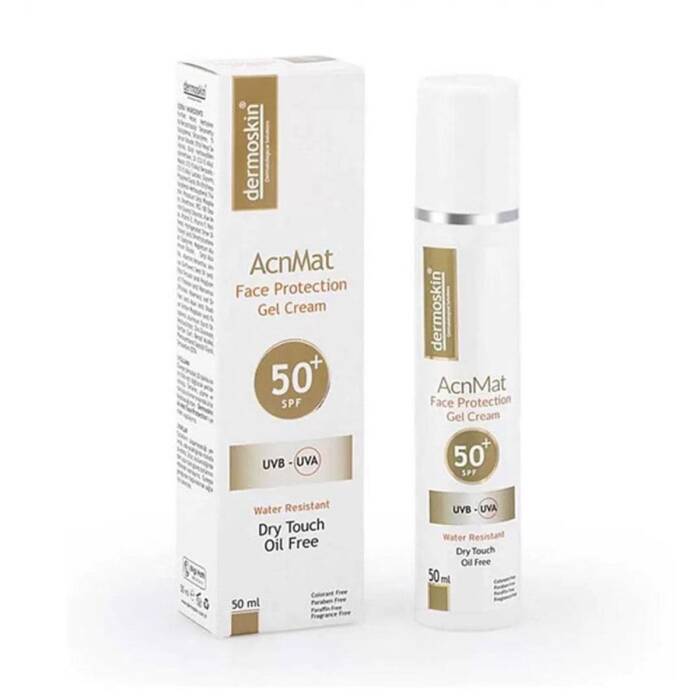 Dermoskin AcnMat Face Protection Gel Cream SPF50+ 50 ml - 1