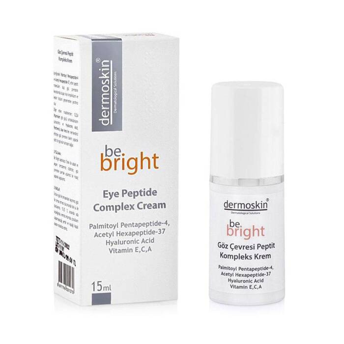 Dermoskin Be Bright Göz Çevresi Peptit Kompleks Krem 15 ml - 1