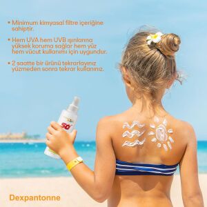 Dexpantonne Kids SPF50+ Çocuk Güneş Koruyucu Losyon 150 ml - 5