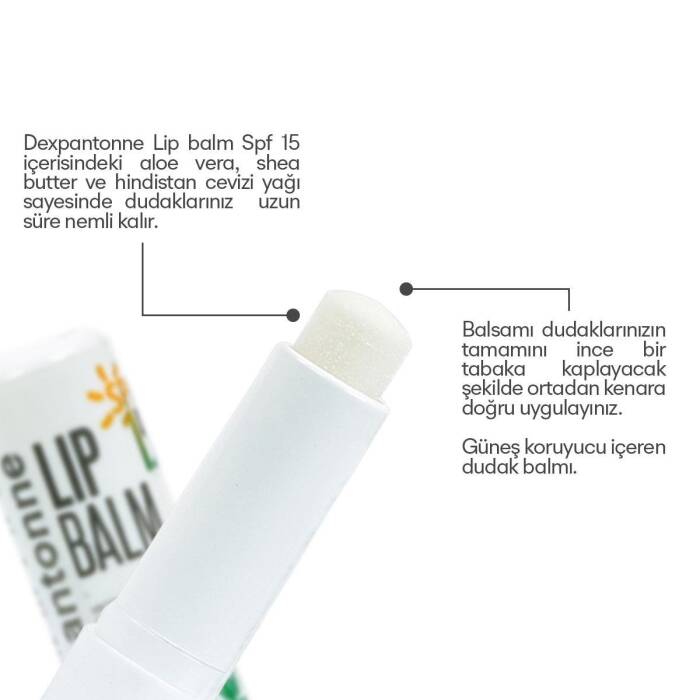 Dexpantonne SPF15 Lip Balm Dudak Balsamı 4,7 gr - 4