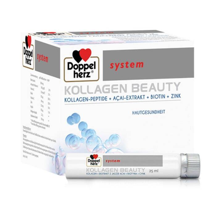 Doppelherz System Kollagen Beauty Takviye Edici Gıda 25 ml x 30 Flakon - 1