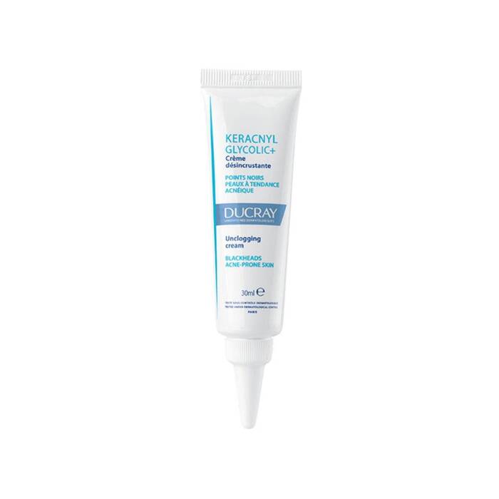 Ducray Keracnyl Glycolic+ Siyah Nokta ve Parlama Karşıtı Bakım Kremi 30 ml - 1