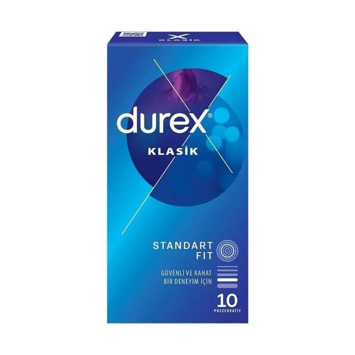 Durex Klasik Prezervatif 10'lu - 1