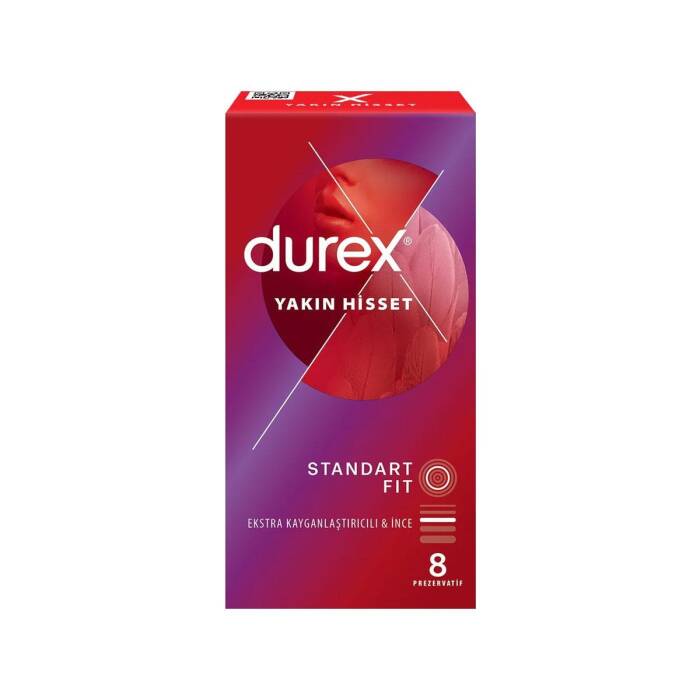 Durex Yakın Hisset Prezervatif 10'lu - 1