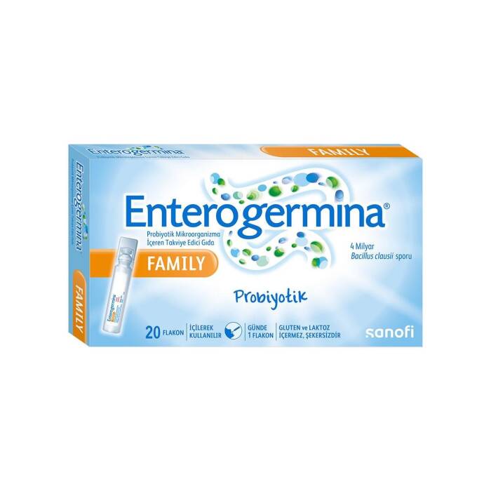 Enterogermina Family Probiyotik 5 ml x 20 Flakon - 1