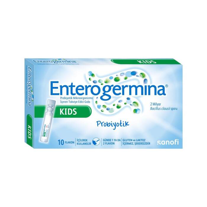 Enterogermina Kids Çocuklar İçin Probiyotik 5 ml x 10 Flakon - 1