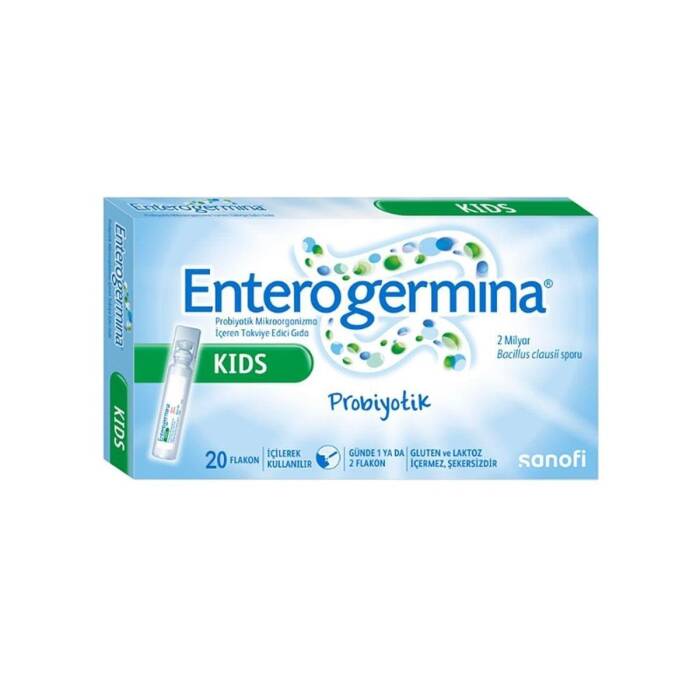 Enterogermina Kids Çocuklar İçin Probiyotik 5 ml x 20 Flakon - 1