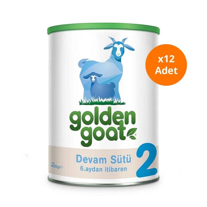 Golden Goat 2 Keçi Devam Sütü 400 gr x12 Adet - 1