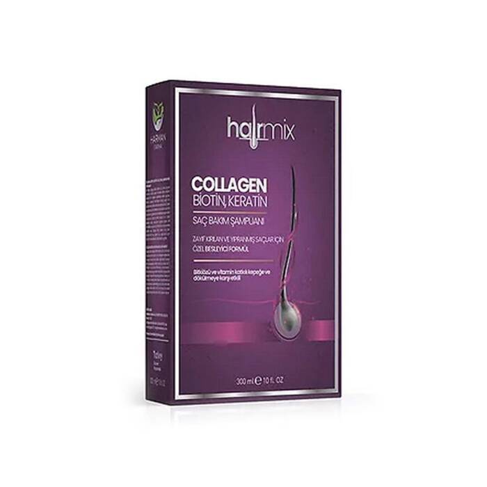 Hairmix Fort Collagen Biotin Keratin Şampuan 300 ml - 1