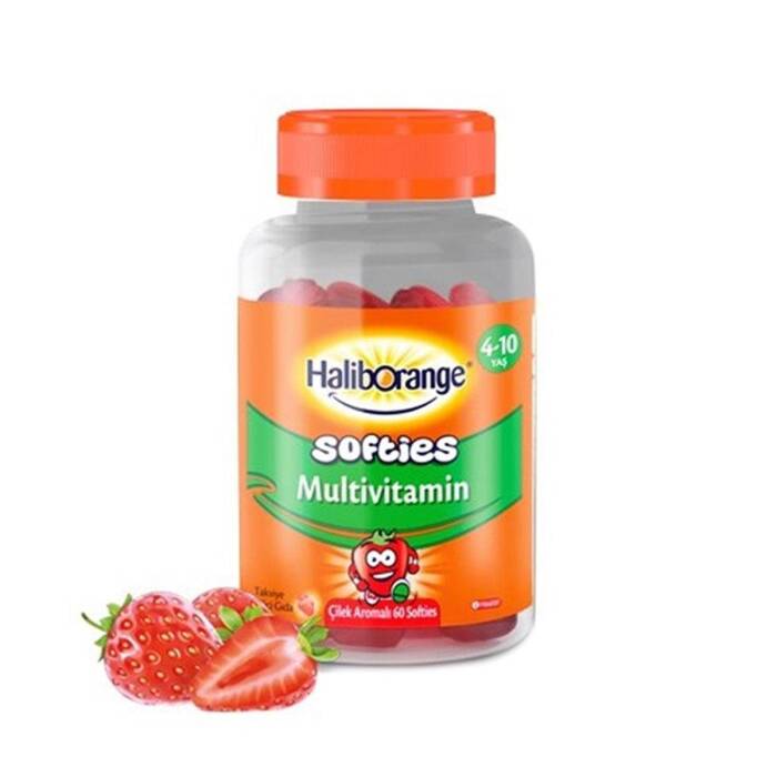 Haliborange Softies Multivitamin 60 Adet Çiğneme Tableti - 1