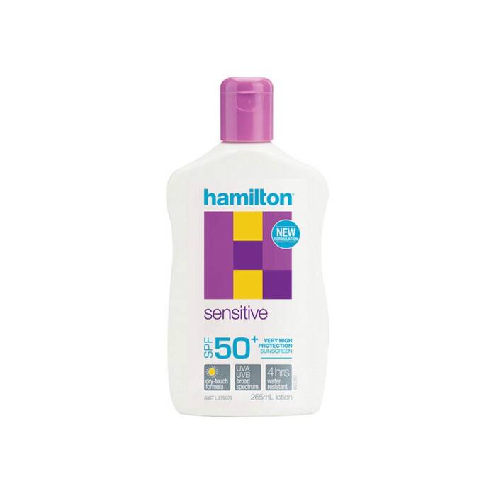 Hamilton Sensitive Spf50+ Güneş Koruyucu Losyon 265 ml - 1