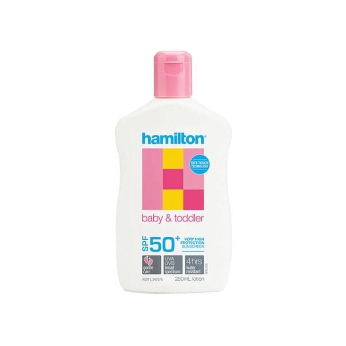 Hamilton Toddler Çocuk Güneş Koruyucu SPF50+ Losyon 250 ml - 1