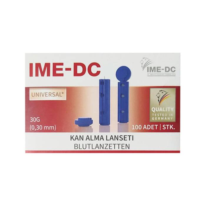 Ime-Dc Lanset Parmak Delici İğne 100 Adet - 1